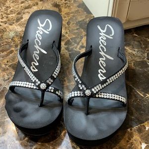 Skechers wedge.